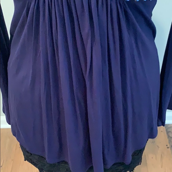 Boston Proper Embellished Blouse - Picture 3 of 9